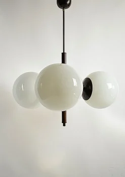 Clearance Pamono Large Chandelier, Poland, 1970s