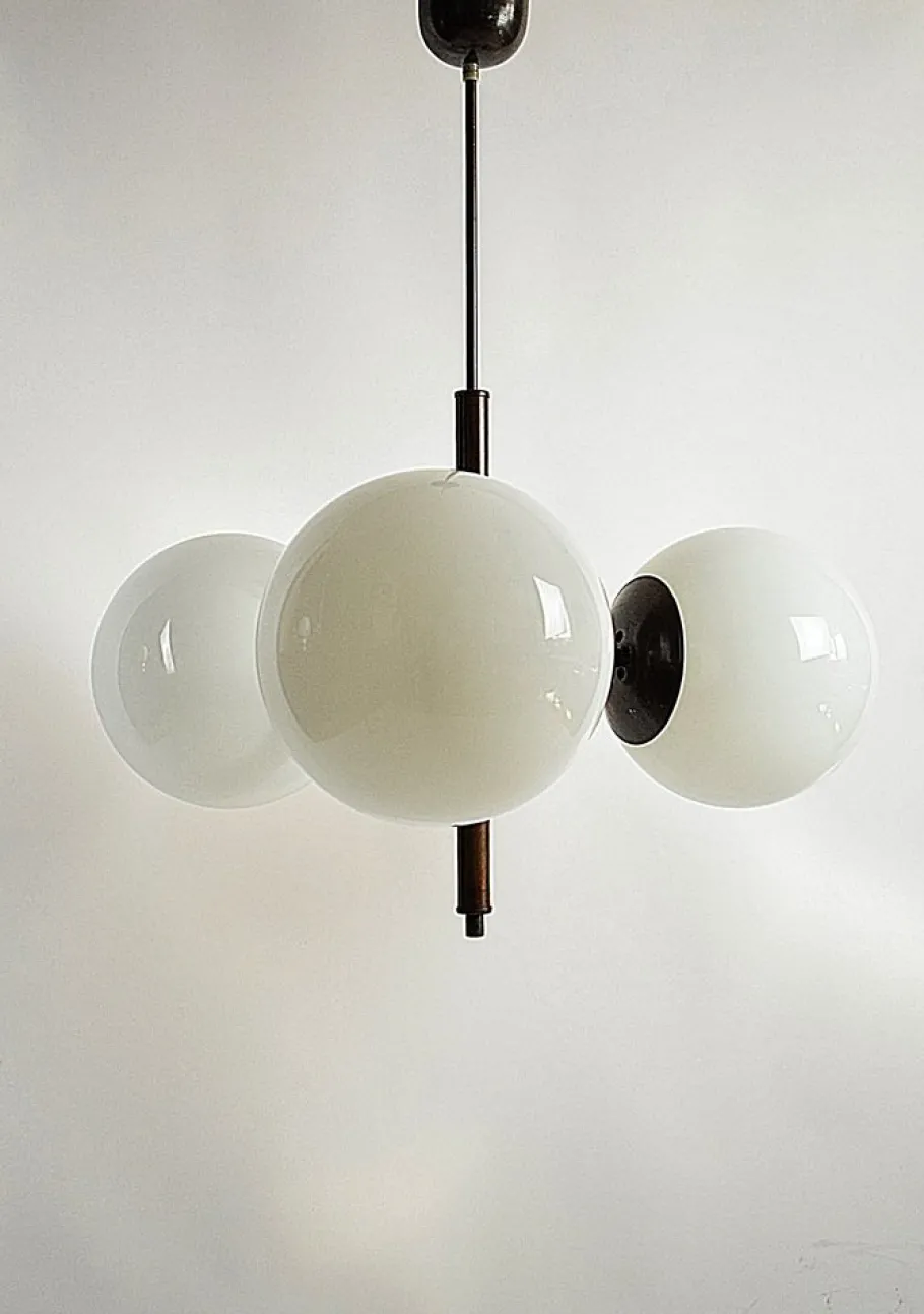 Clearance Pamono Large Chandelier, Poland, 1970s