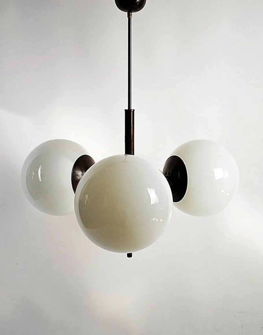 Clearance Pamono Large Chandelier, Poland, 1970s