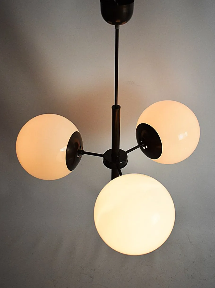 Clearance Pamono Large Chandelier, Poland, 1970s