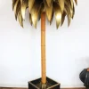 Best Pamono Large Christian Techoueyres Palm Tree Floor Lamp for Maison Jansen, 1970s