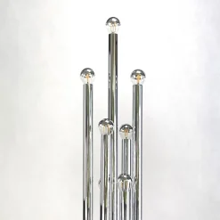 Online Pamono Large Chrome Floor Lamp, 1970s