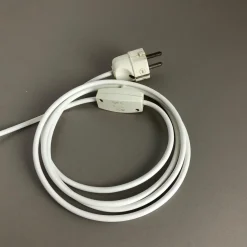 Best Pamono Large Crystal Glass Pink Table Light by Val Saint Lambert, Belgium, 1960s