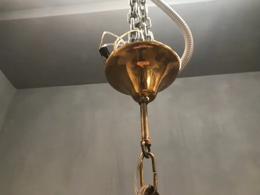 Discount Pamono Large Crystal Murano Chandelier, 1950s