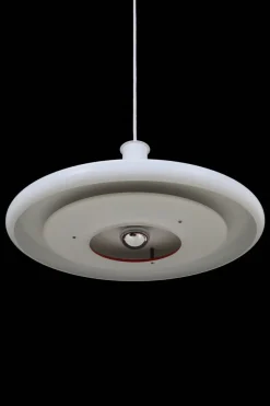 Online Pamono Large Danish Optima Hanging Lamp by Hans Due for Fog & Mørup, 1970s