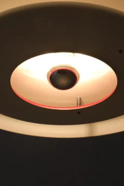 Online Pamono Large Danish Optima Hanging Lamp by Hans Due for Fog & Mørup, 1970s