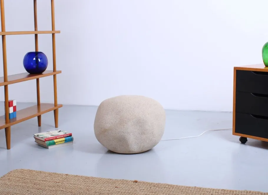 Sale Pamono Large Dora Moon Rock Floor Lamp by Andre Cazenave for Singleton, 1960s