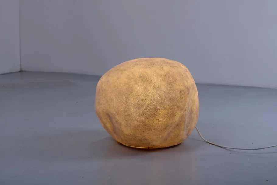 Sale Pamono Large Dora Moon Rock Floor Lamp by Andre Cazenave for Singleton, 1960s
