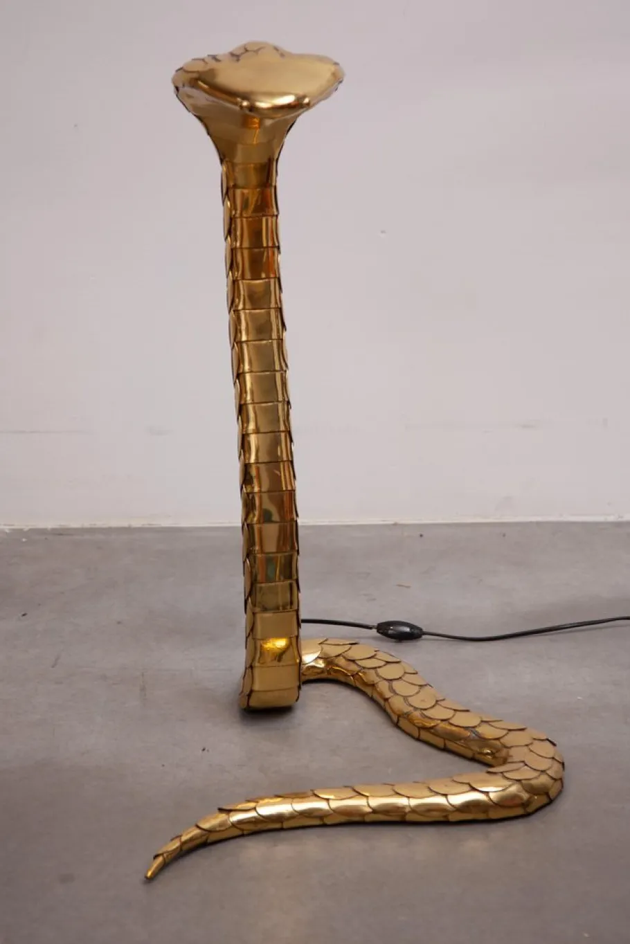 New Pamono Large Floor Lamp by Alain Chevret, 1985