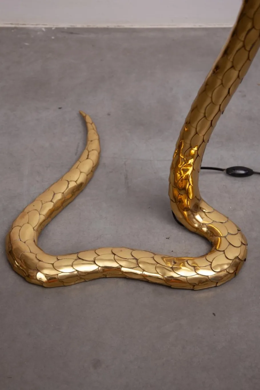 New Pamono Large Floor Lamp by Alain Chevret, 1985