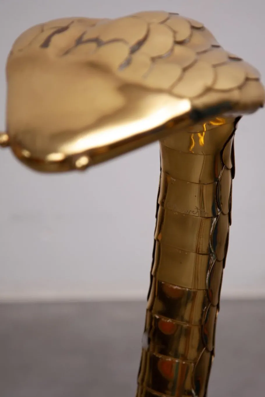 New Pamono Large Floor Lamp by Alain Chevret, 1985