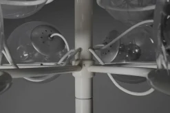 New Pamono Large Floor Lamp Model 1094 attributed to Gino Sarfatti for Arteluce, Italy, 1966