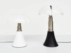 Sale Pamono Large Floor Lamps Mod. Pipistrello by Gae Aulenti for Martinelli Luce, Italy, 1965, Set of 2