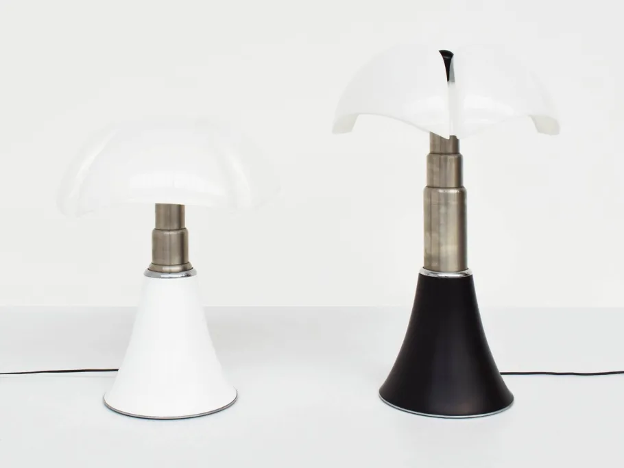 Sale Pamono Large Floor Lamps Mod. Pipistrello by Gae Aulenti for Martinelli Luce, Italy, 1965, Set of 2