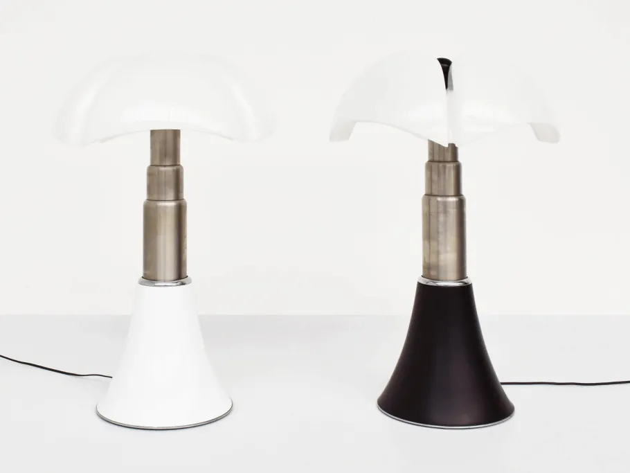 Sale Pamono Large Floor Lamps Mod. Pipistrello by Gae Aulenti for Martinelli Luce, Italy, 1965, Set of 2