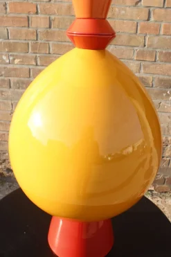 Pamono Large French Ceramic Table Lamp from Lampes d