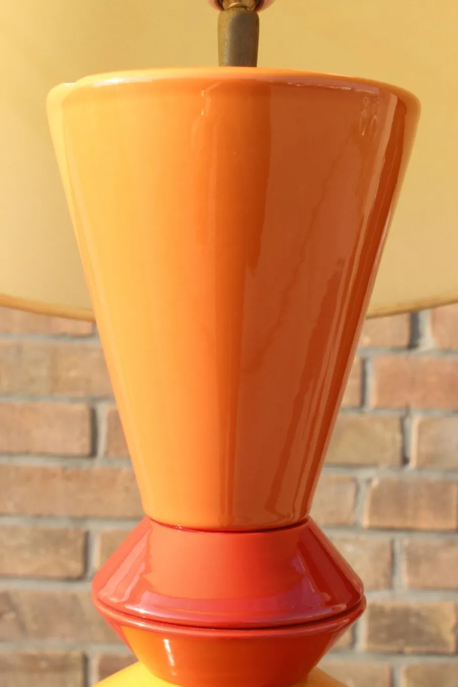 Pamono Large French Ceramic Table Lamp from Lampes d""Albret, 1990s