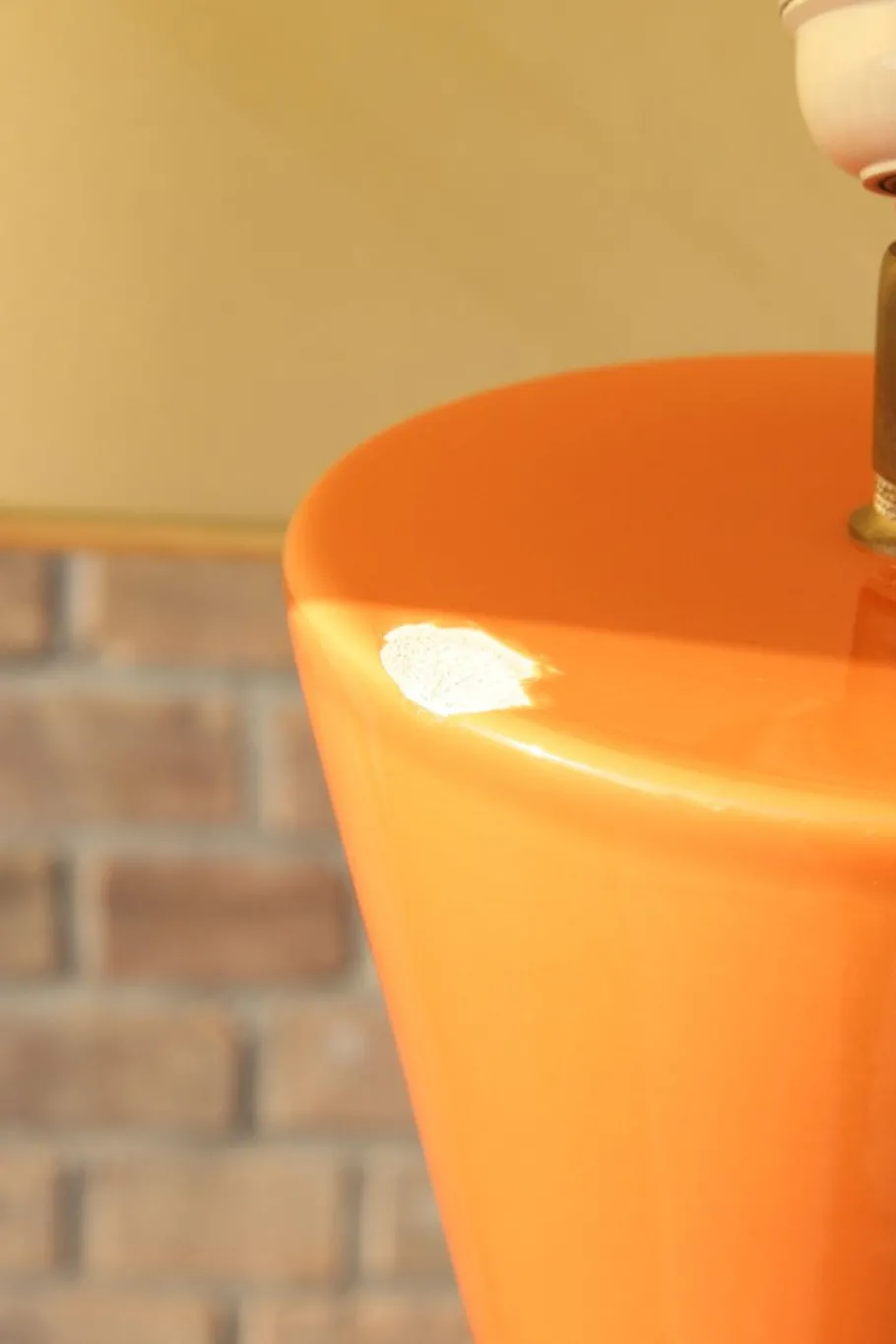 Pamono Large French Ceramic Table Lamp from Lampes d""Albret, 1990s