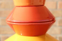 Pamono Large French Ceramic Table Lamp from Lampes d