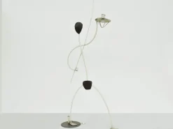 Sale Pamono Large French Outdoor Sculpture Lantern, 1953, Set of 3