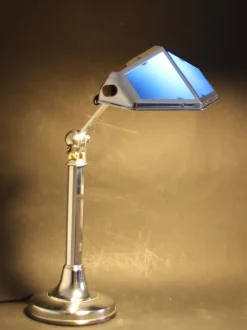 Outlet Pamono Large French Table Lamp from Pirouette, 1920s