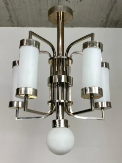 Best Pamono Large Functionalist Chandelier, 1920s