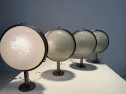 New Pamono Large Gamma Wall Lamps by Sergio Mazza for Artemide, 1960s, Set of 2