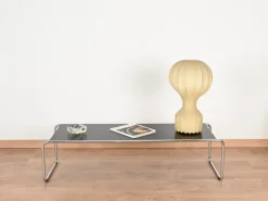 Discount Pamono Large Gatto Beige Cocoon Table Lamp attributed to Castiglioni for Flos, Italy, 1960s