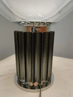 Outlet Pamono Large Glass Model Taccia Table Lamp by Achille Castiglioni for Flos, 1990s