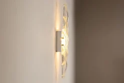 Hot Pamono Large Glass Wall Lamp by Albano Poli for Poliarte, Italy, 1970s