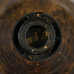 New Pamono Large Glazed Ceramic Lamp by Ola Fihl for Tilgmans Keramik, Sweden, 1960s