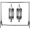 Best Pamono Large Gothic Revival Church Lanterns, 1900s, Set of 2