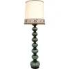Best Pamono Large Green Ceramic Floor Lamp from Kaiser Leuchten, Germany, 1970s