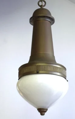 Discount Pamono Large Hall Lamp by Otto Wagner, 1890s