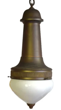 Discount Pamono Large Hall Lamp by Otto Wagner, 1890s