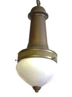 Discount Pamono Large Hall Lamp by Otto Wagner, 1890s