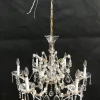 Discount Pamono Large Hand Cut Maria Teresa Crystal Chandelier, 1950s