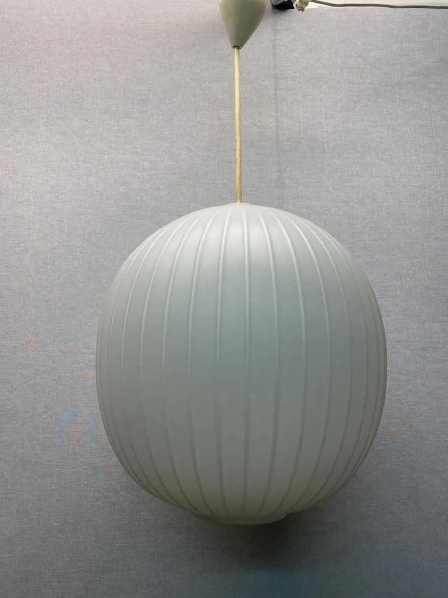 Clearance Pamono Large Hanging Lamp by Aloys Gangkofner for Peill & Putzler, 1960s