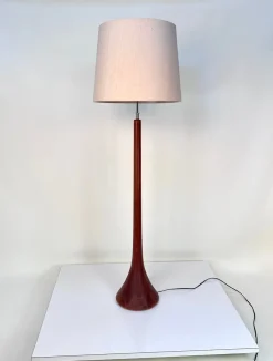 Clearance Pamono Large Height Adjustable Sculptural Floor Lamp in Teak by Domus, Germany, 1970s