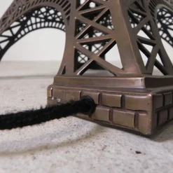 Clearance Pamono Large High Bronze Eiffel Tower with Lighting, 1970s
