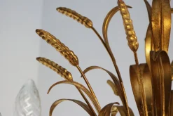 Discount Pamono Large Hollywood Regency Sheaf of Wheat 8-Arm Chandelier by Hans Kögl, 1970s