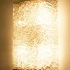 Online Pamono Large Ice Glass Sconce from J.T. Kalmar