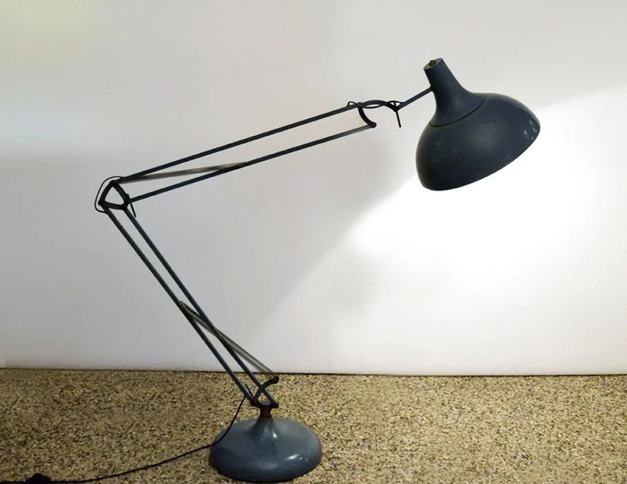 Sale Pamono Large Industrial Floor Lamp, 1960s