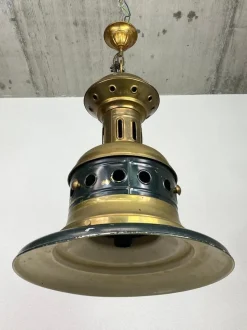 Discount Pamono Large Industrial Hanging Lamp, 1930s