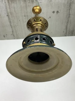 Discount Pamono Large Industrial Hanging Lamp, 1930s