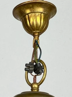 Discount Pamono Large Industrial Hanging Lamp, 1930s