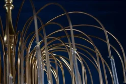 New Pamono Large Iridescent Murano Glass Drops Chandelier in the Style of Venini, 1970s