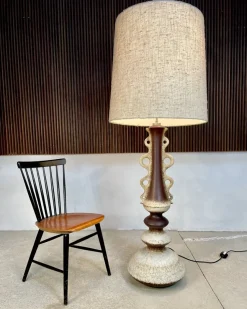 Clearance Pamono Large Italian Amphora Ceramic Floor Lamp, 1950s