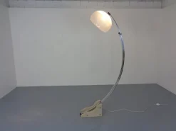 Pamono Large Italian Arc Lamp by Harvey Guzzini, 1970s