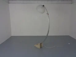 Pamono Large Italian Arc Lamp by Harvey Guzzini, 1970s